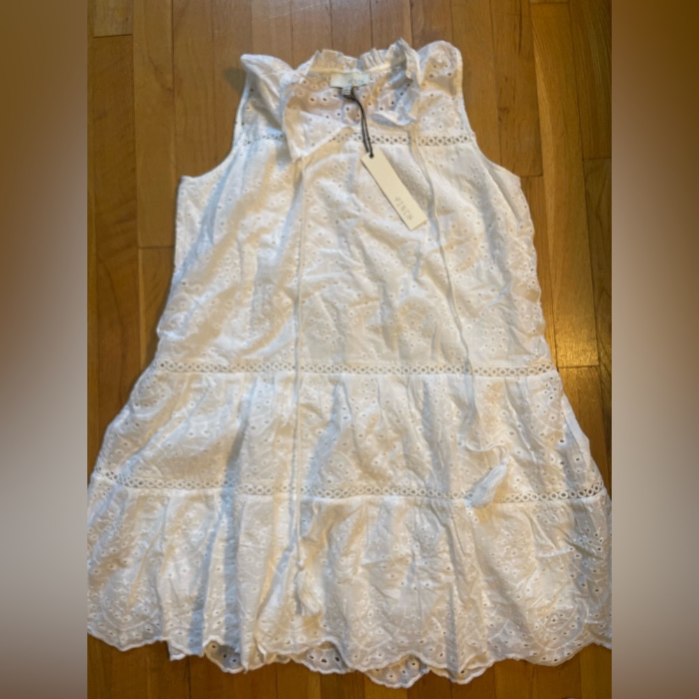 Pinch white eyelet dress Large